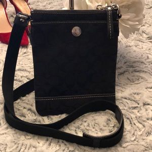 Black Coach Crossbody Bag